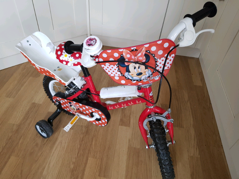 halfords minnie mouse bike